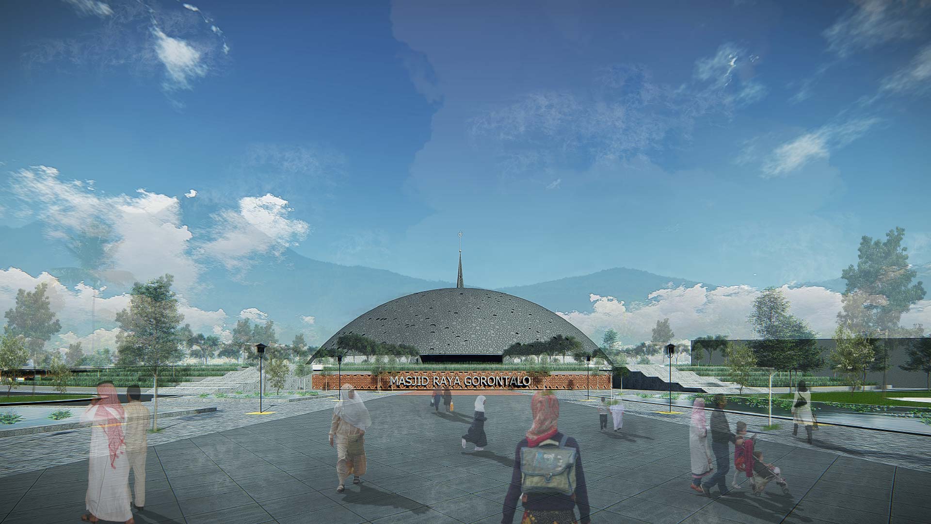 Masjid Raya Gorontalo Competition